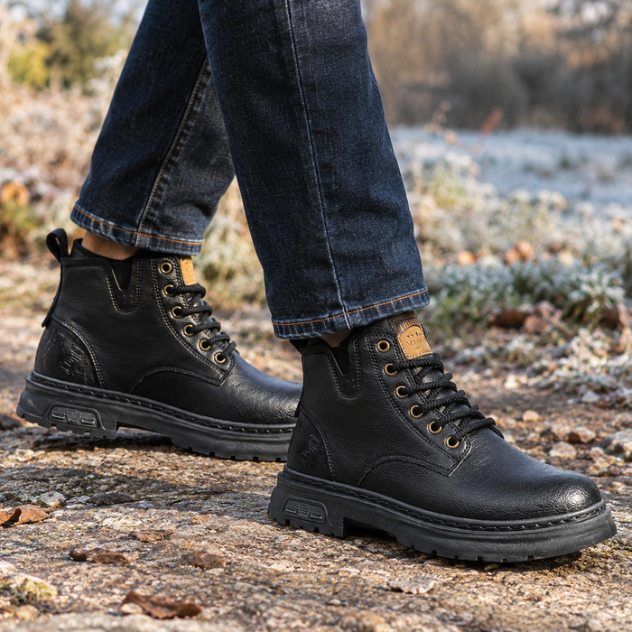 Milano Lace Up Ankle Boots