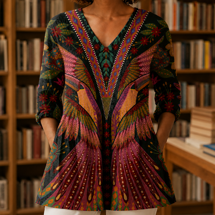 Ramona V-Neck Blouse
