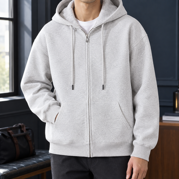 Idris Zip-Up Hoodie