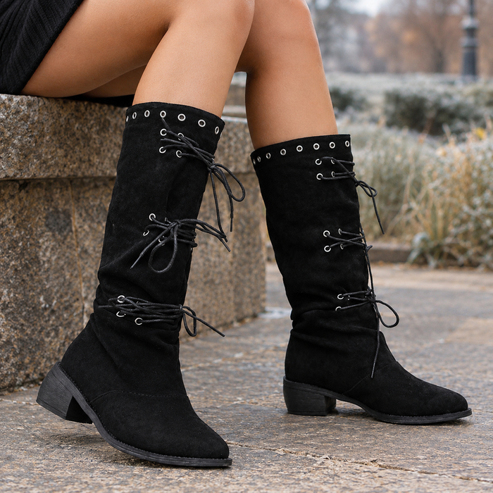 Ricciardi Lace Up Boots