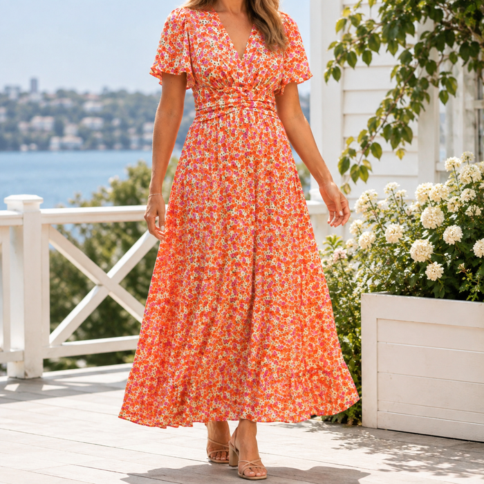 Marcella Floral Maxi Dress