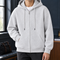 Floral Gray Zippered