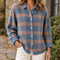Dusty Blue Plaid