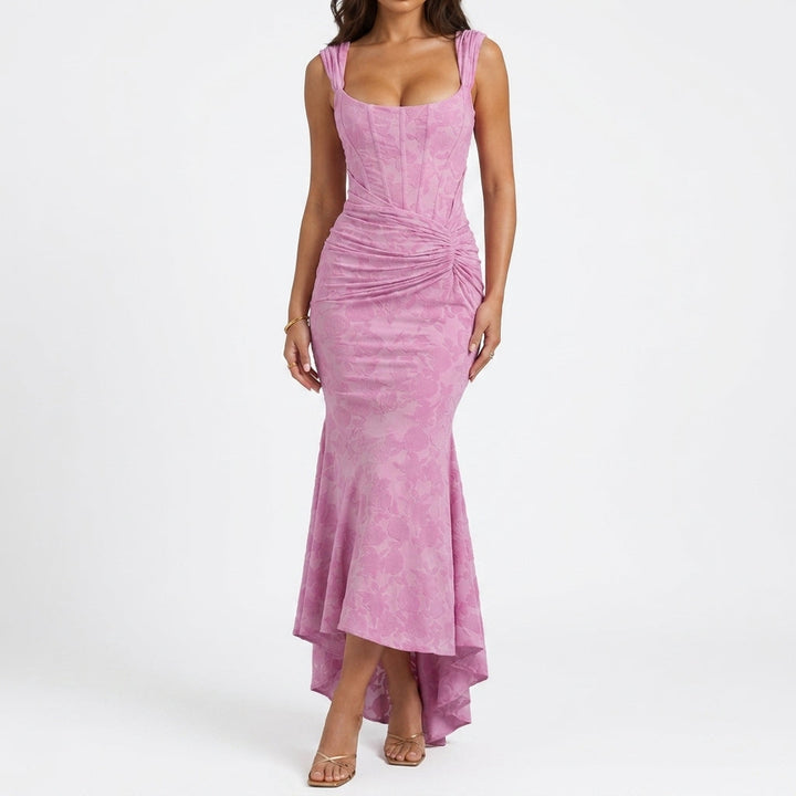 Sylvie Floral Corset Maxi Dress