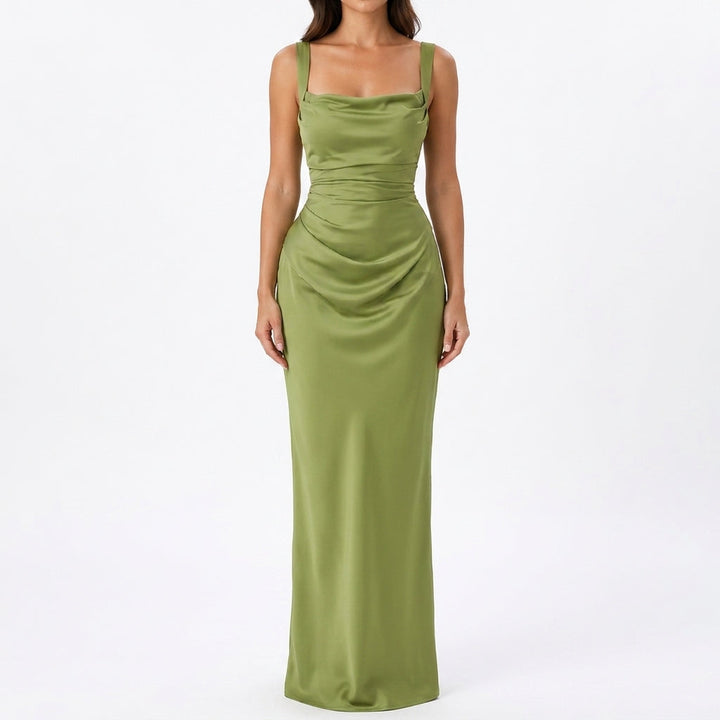 Fenella Satin Maxi Dress