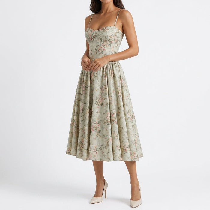 Verity Floral Midi Dress