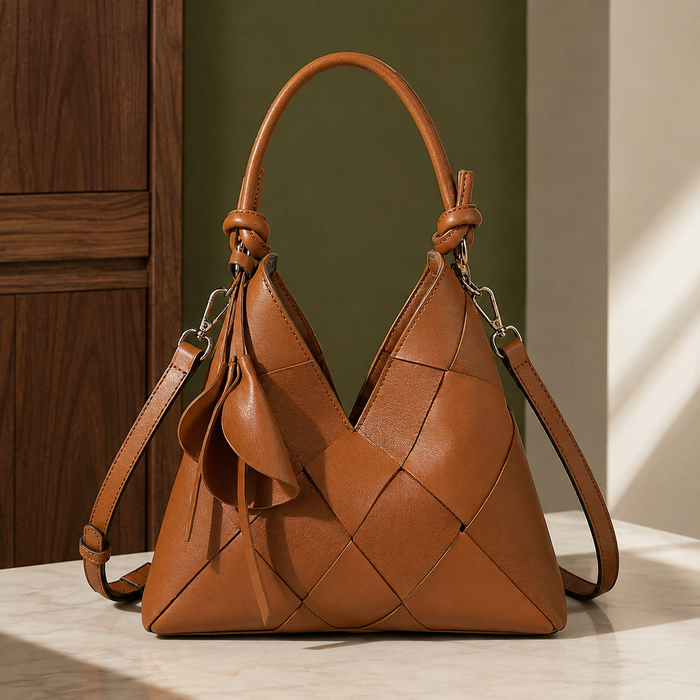 Fabbri Woven Shoulder Bag
