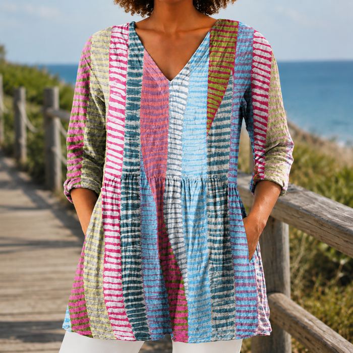 Evelina V-Neck Tunic