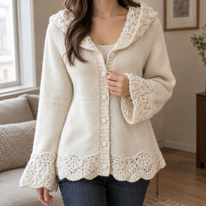 Maya Hooded Cardigan