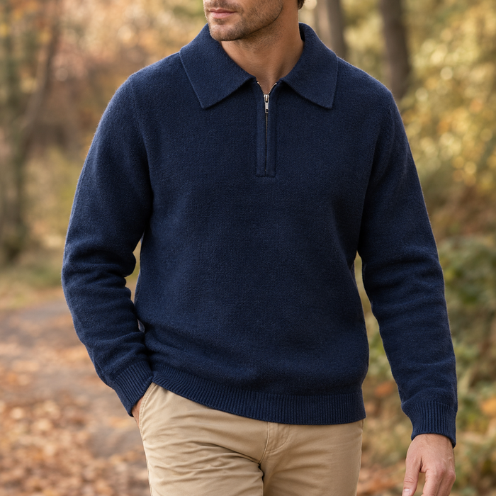Giles Quarter Zip Sweater