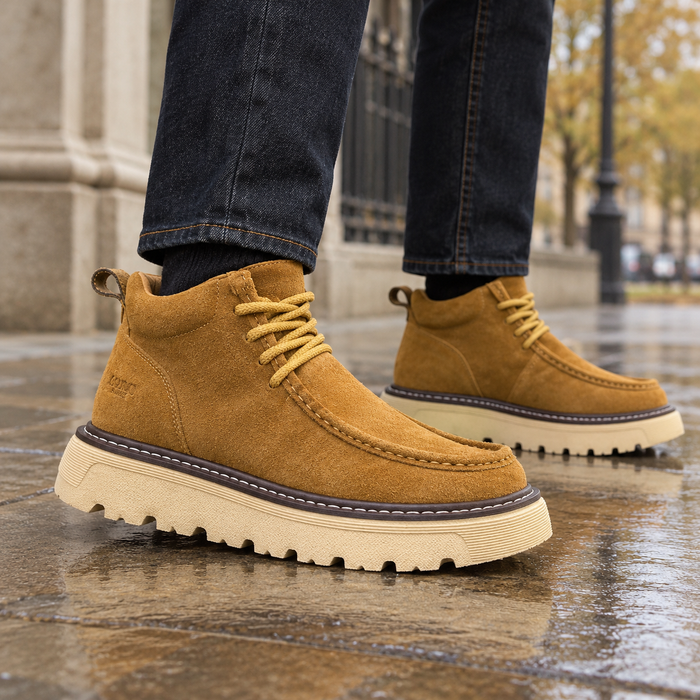 Recanati Suede Lace Boots