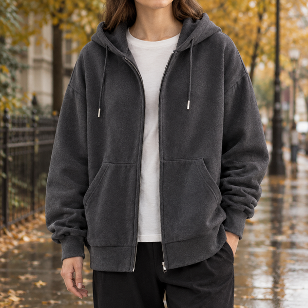 Abigail Zip Hoodie Jacket
