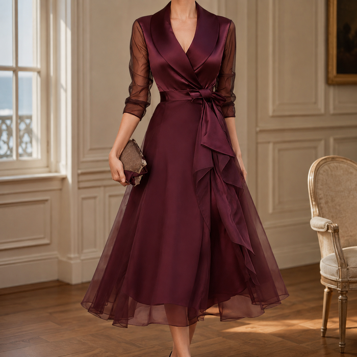 Brigitte Wrap Dress