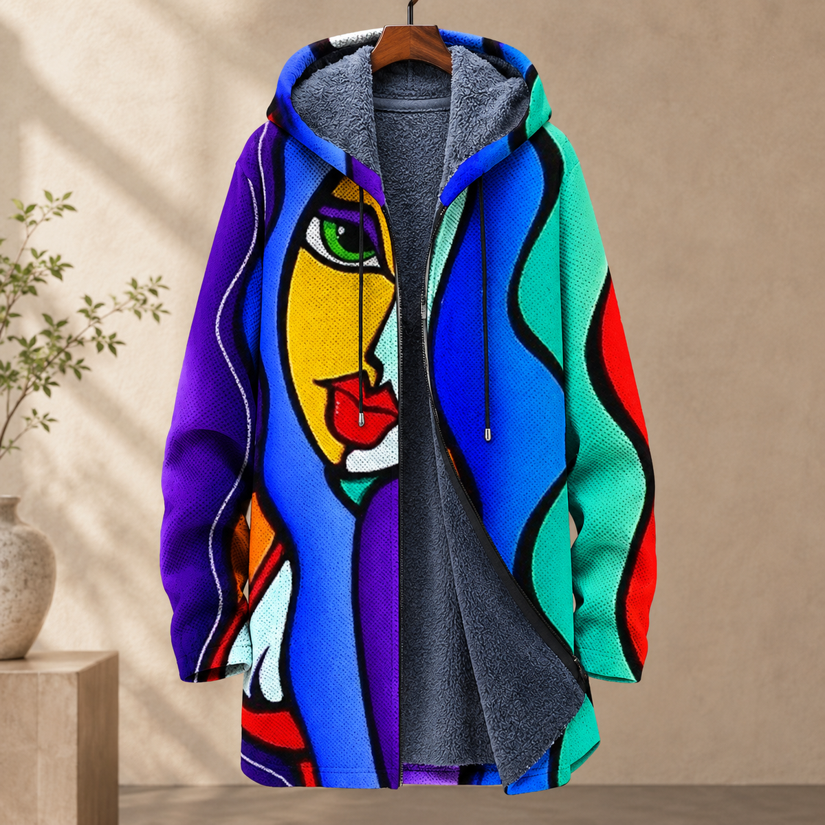 Holden Graphic Cardigan - Multicolor