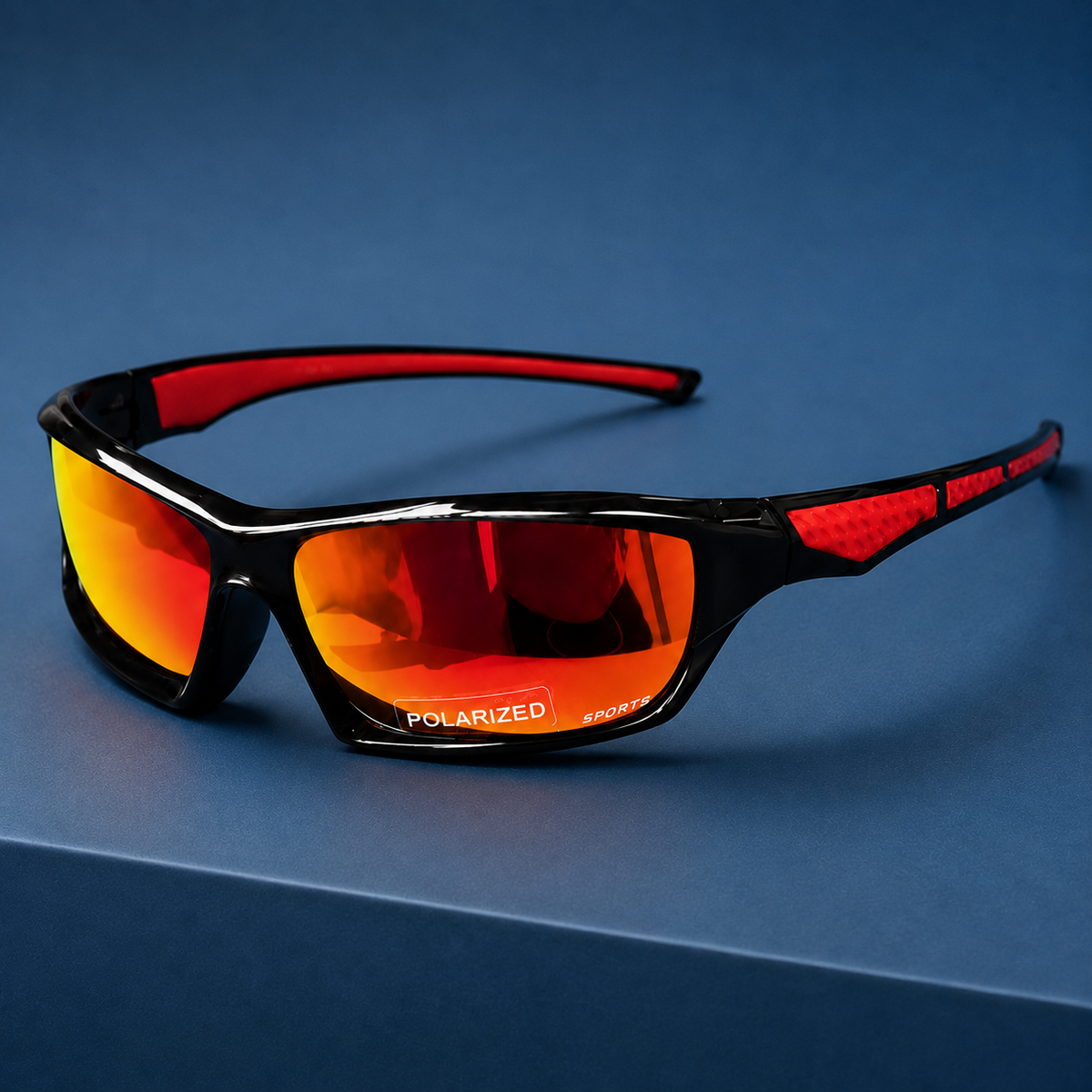 Carter Polarized Sunglasses - Red