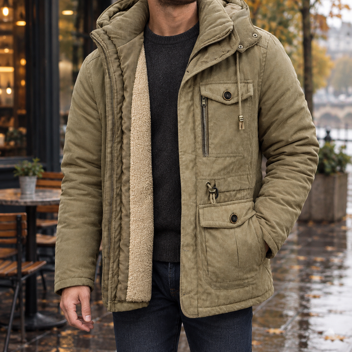 Nicodemus Hooded Utility Jacket