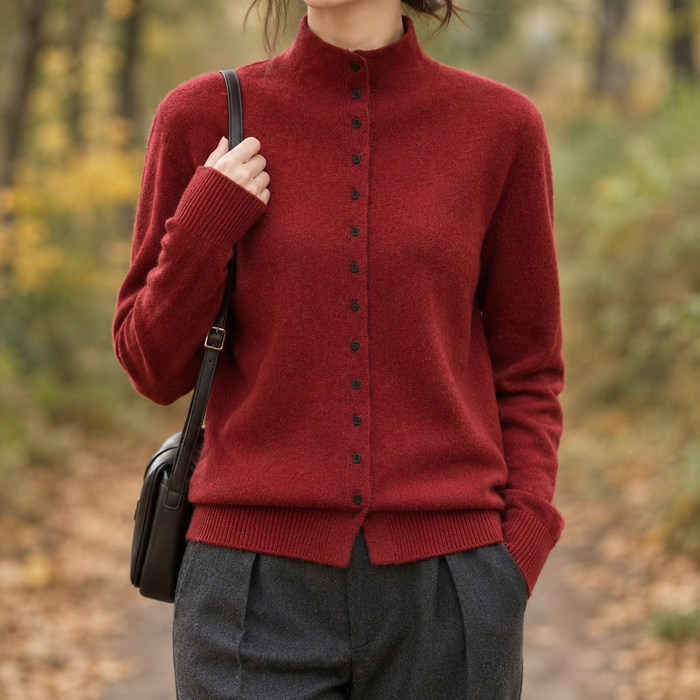 Maia-Belle Wool Cardigan