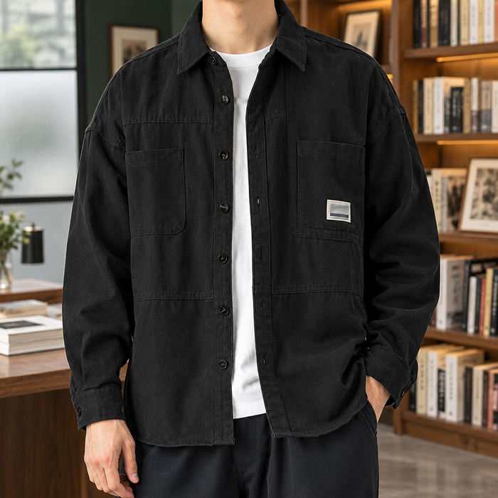 Halvard Cotton Overshirt