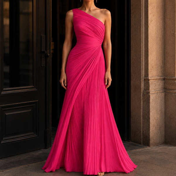 Ada One-Shoulder Dress