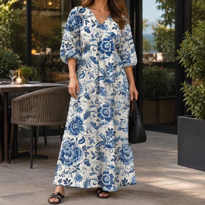 Edith Floral Maxi Dress