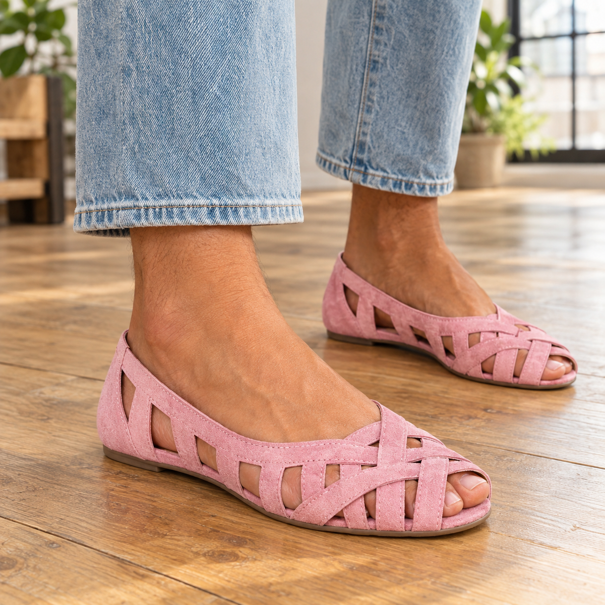 Chianti Woven Sandals - Purple