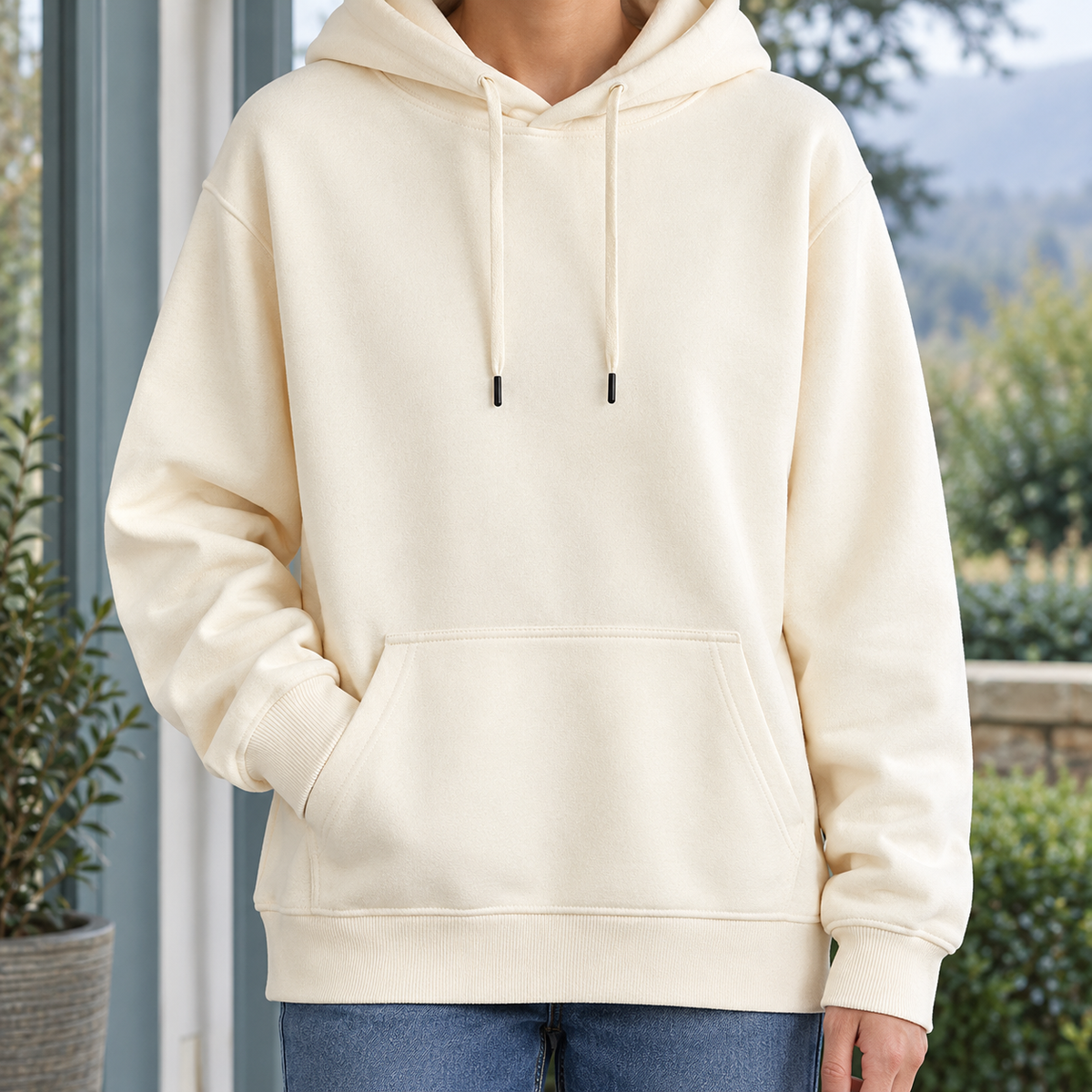 Bertram Relaxed Hoodie - Apricot