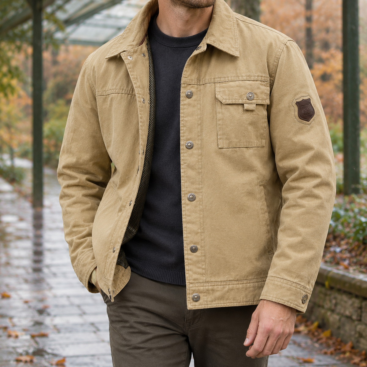 Gregory Utility Jacket - Khaki