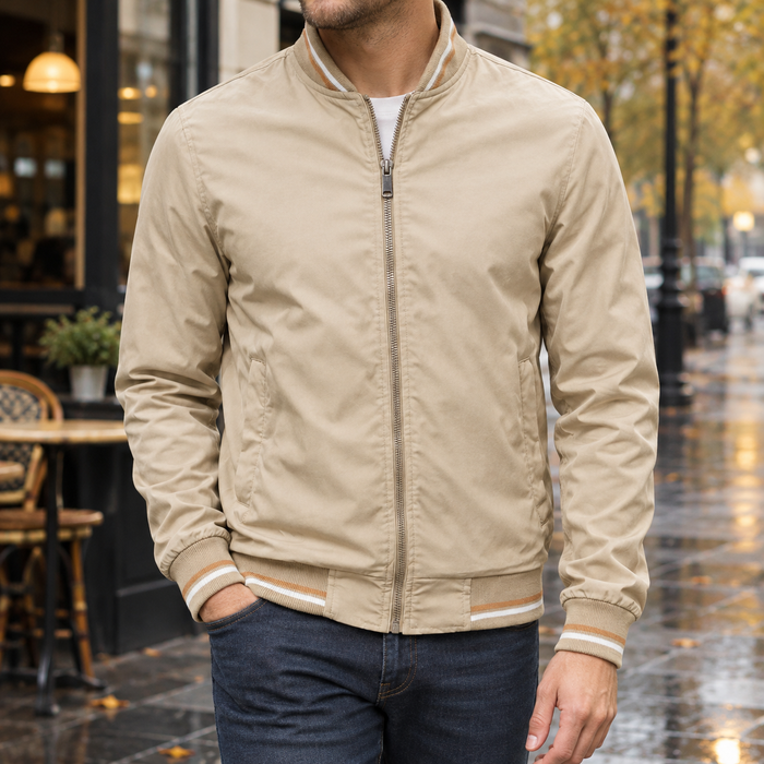 Stanley Ribbed Bomber Jacket