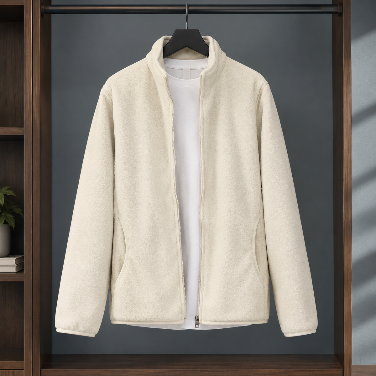 Maurice Cashmere Jacket - White