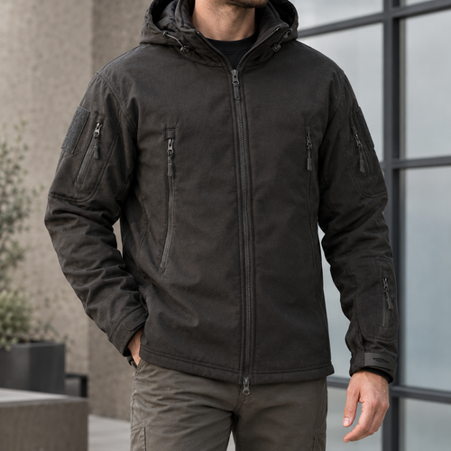 Andreas Utility Jacket - Black