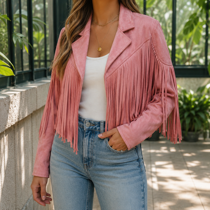 Estella Western Fringe Jacket