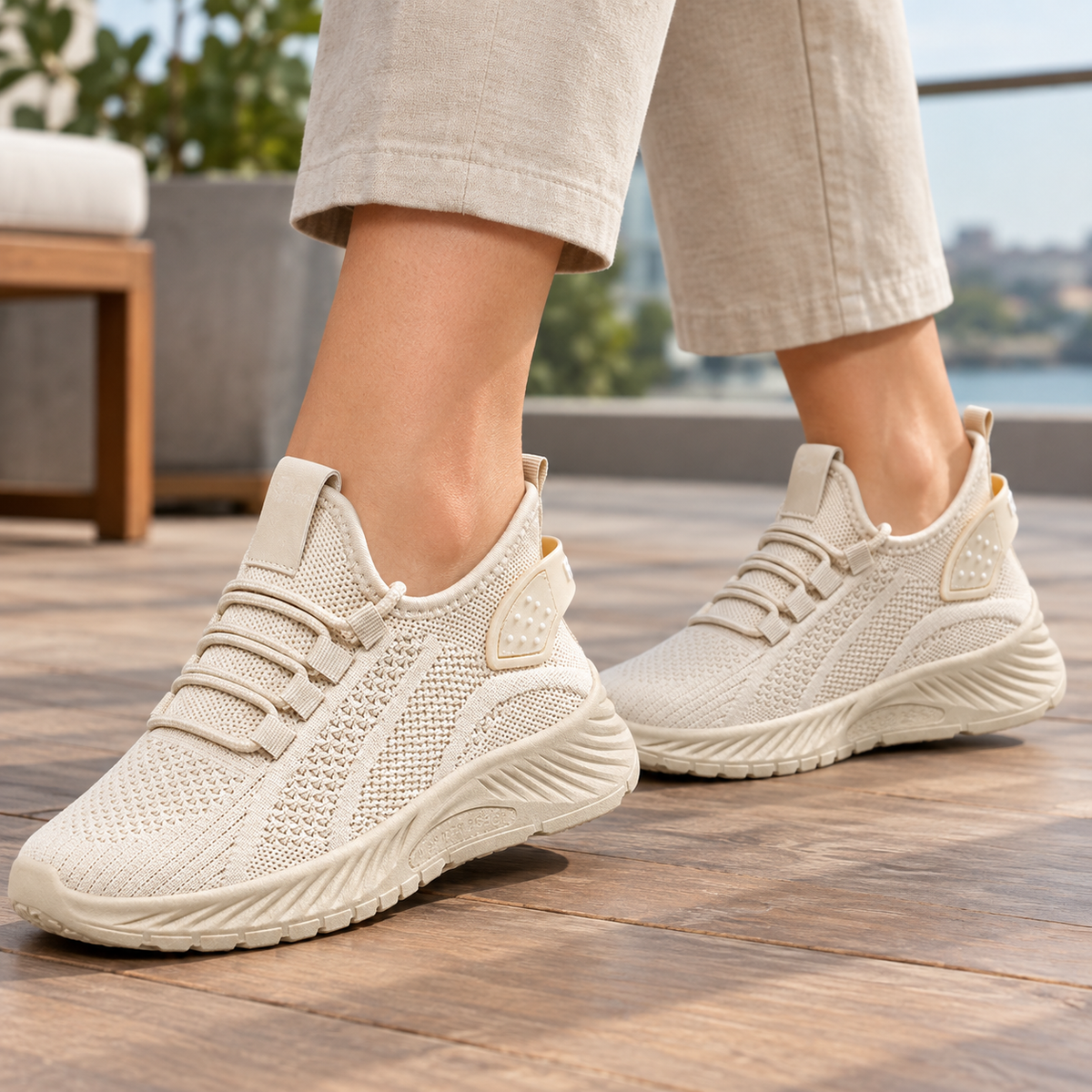 Castagna Knit Sneakers - As Pictured
