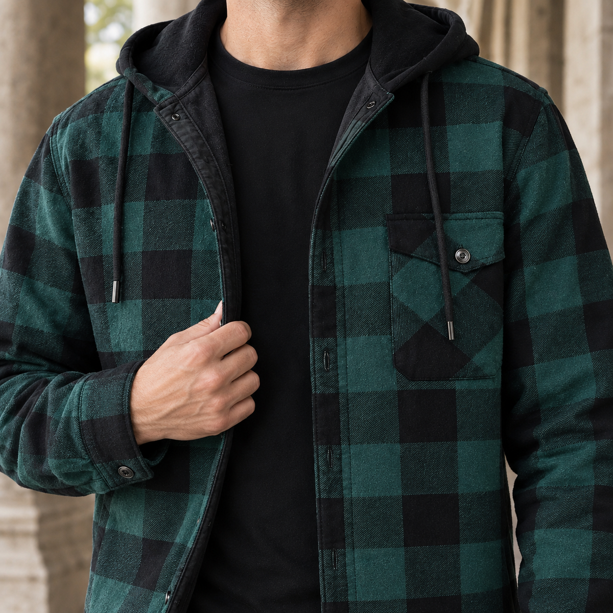 Vaughn Hooded Jacket - Lead Product Detail