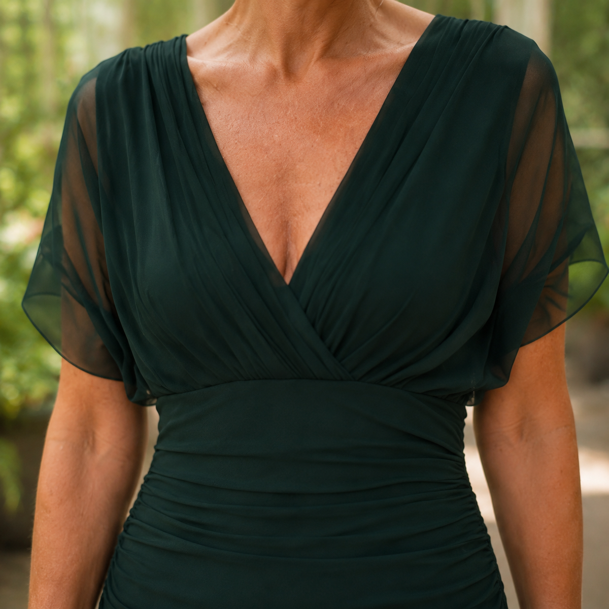 Faye Draped Maxi Dress - Lead Product Detail