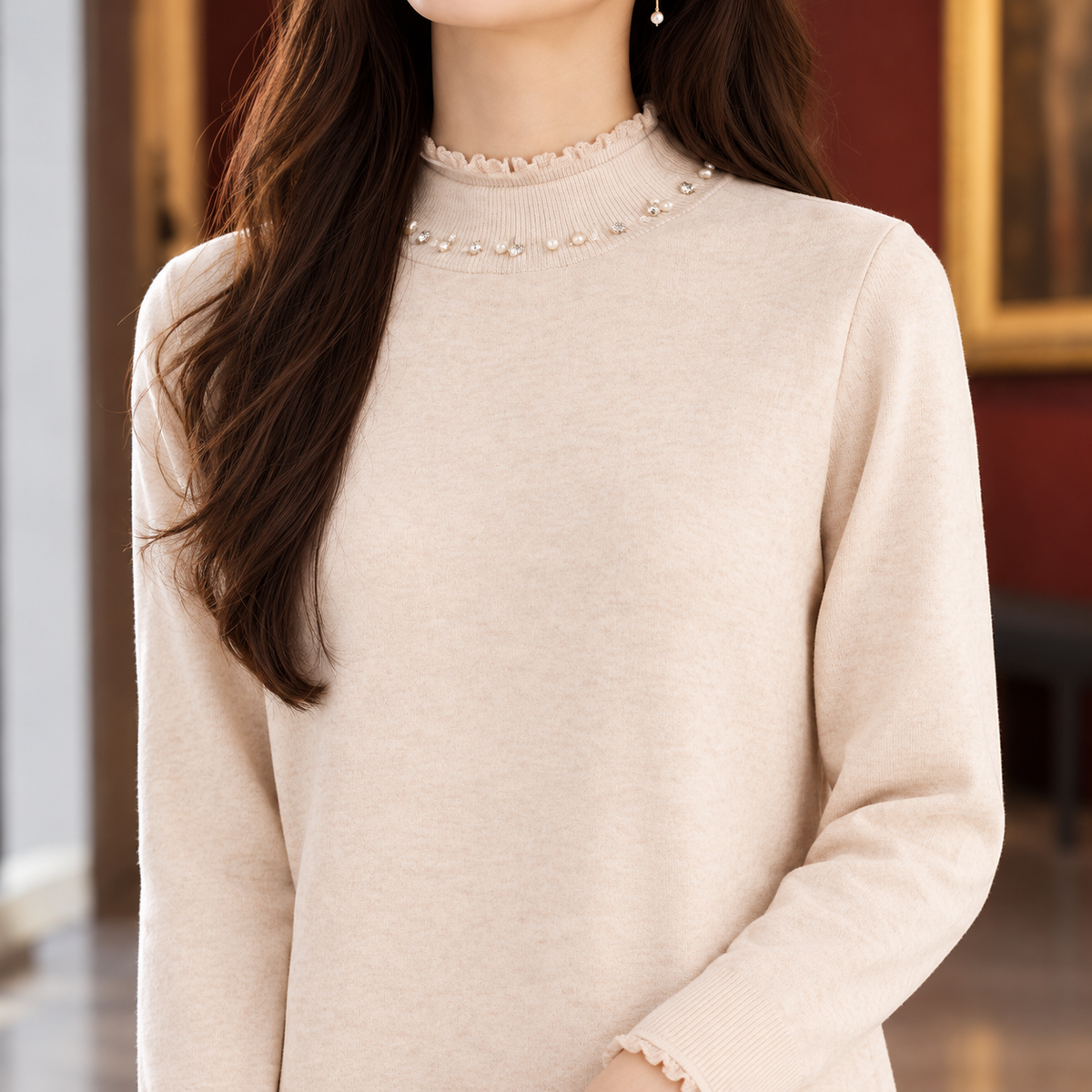 Rebecca Beaded Midi Dress - Lead Product Detail