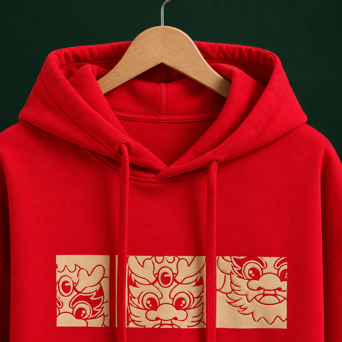 Leander Graphic Hoodie - Lead Product Detail