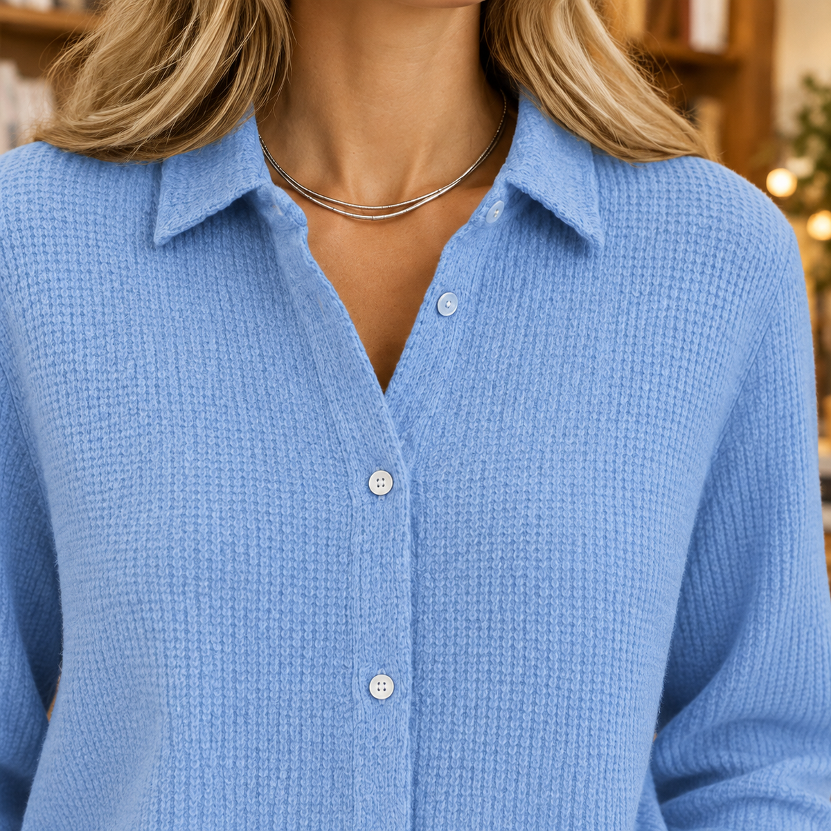 Lucille Collared Sweater - Lead Product Detail