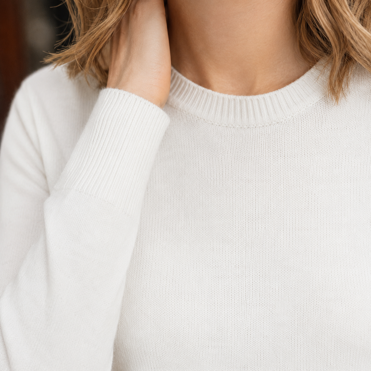 Erin Crew Neck Sweater - Lead Product Detail