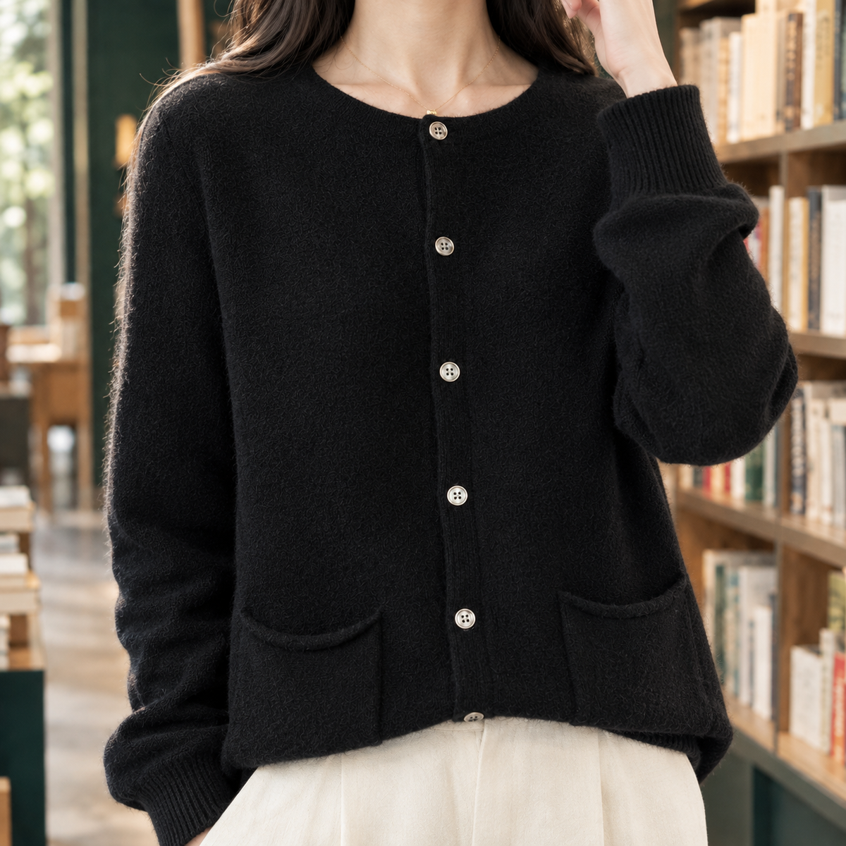 Autumn Pocket Cardigan - Lead Product Detail
