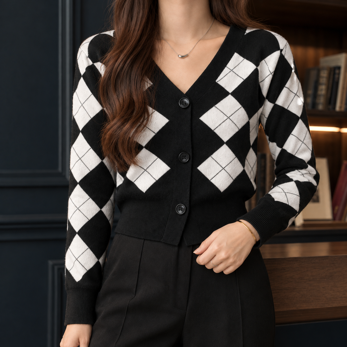 Victoria Cropped Cardigan - Lead Product Detail