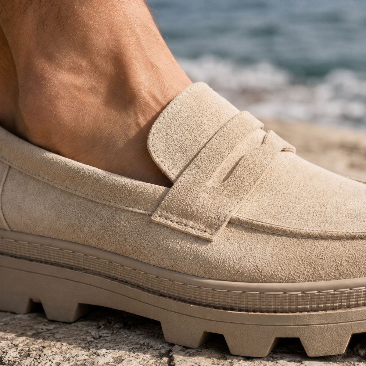 Asti Suede Loafers - Lead Product Detail