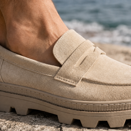 Asti Suede Loafers - Lead Product Detail