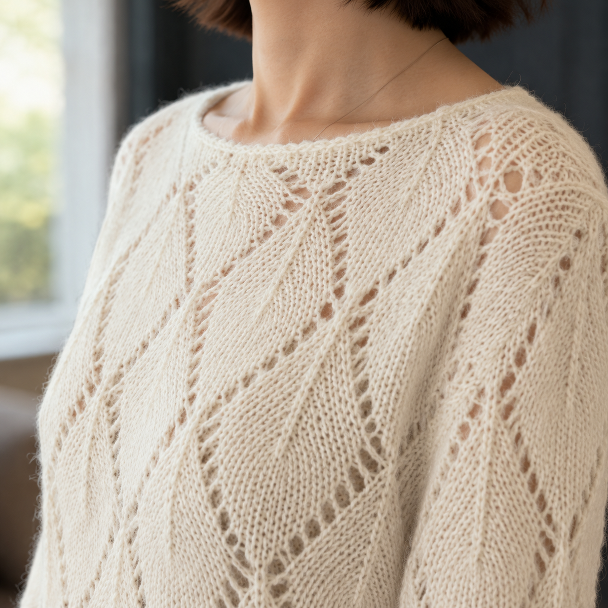 Fernanda Diamond Sweater - Lead Product Detail