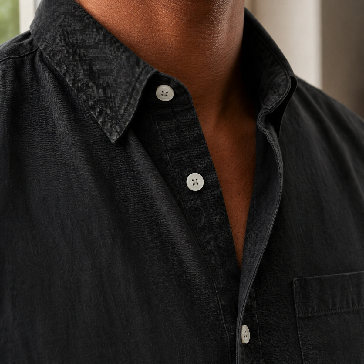 Huston Relaxed Shirt - Lead Product Detail