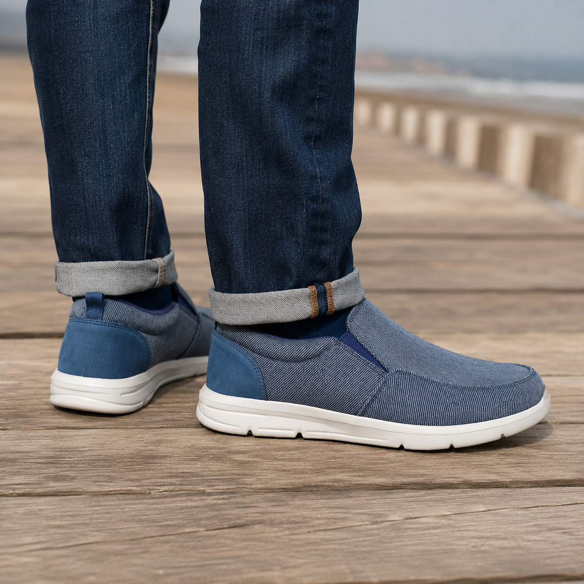 Vittorio Slip-On Shoes - Lead Alternate View