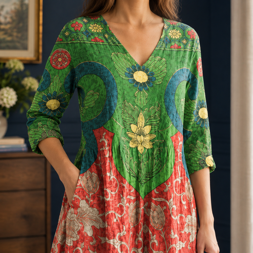 Aurelia Floral Maxi Dress - Lead Product Detail