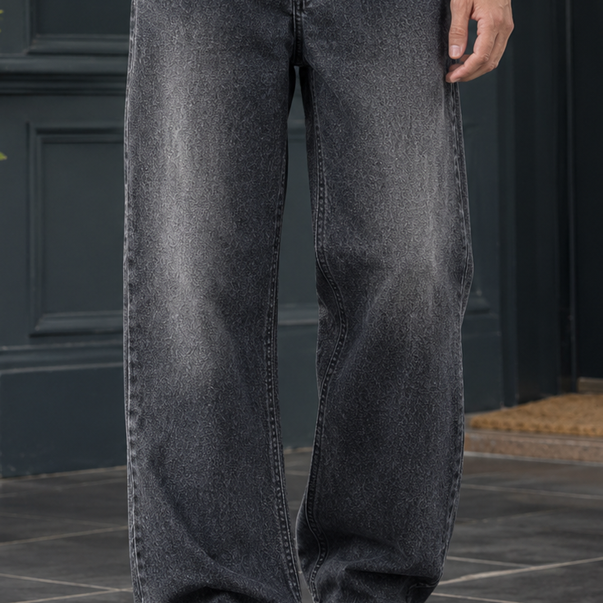Gareth Relaxed Jeans - Lead Product Detail