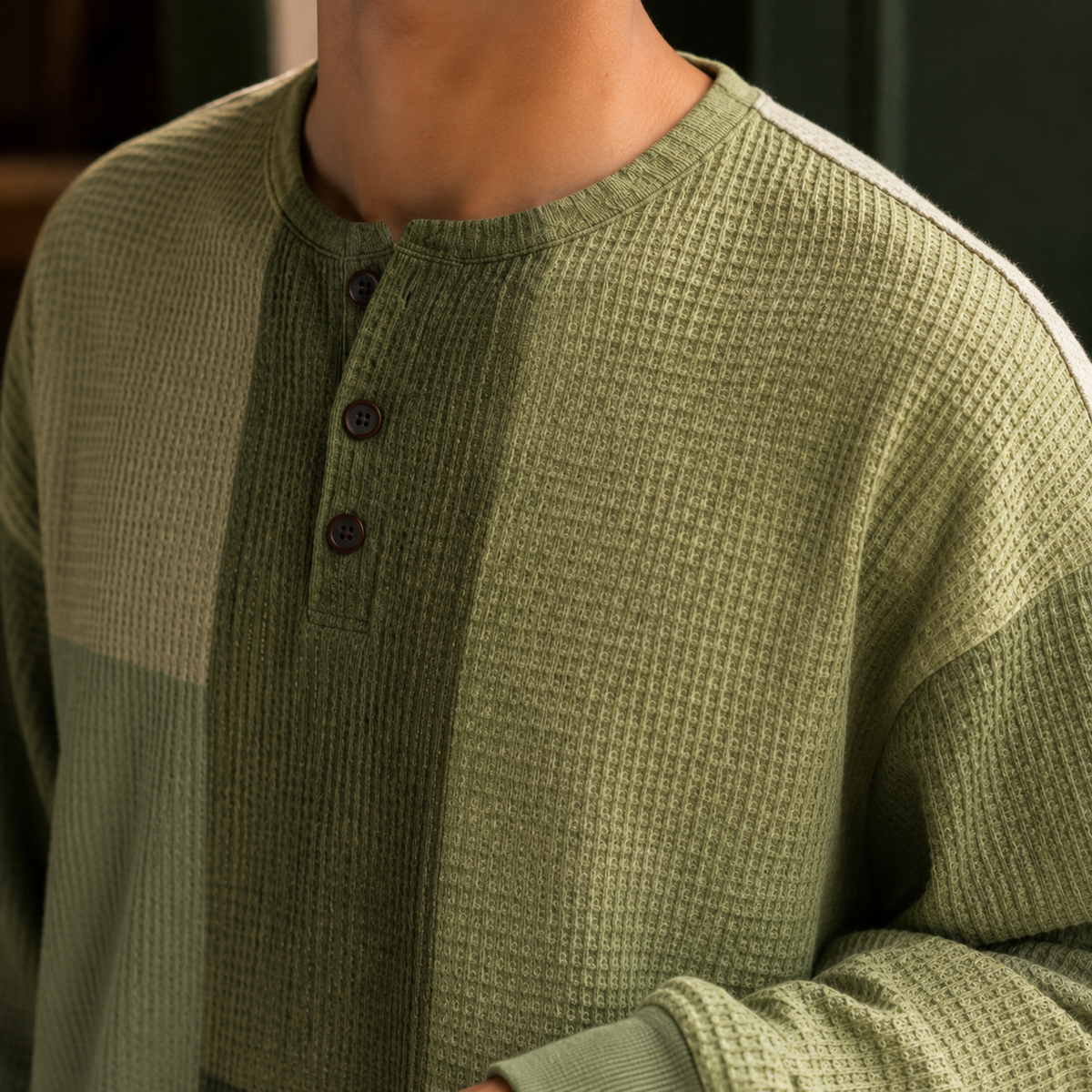 Percival Henley Sweater - Lead Product Detail