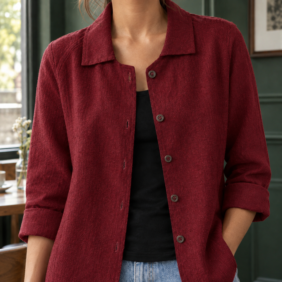 Harriet Easy Blazer - Lead Product Detail