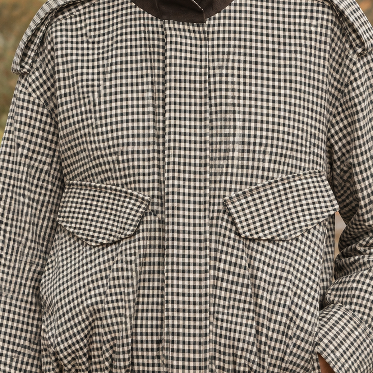 Diana Plaid Jacket - Lead Product Detail
